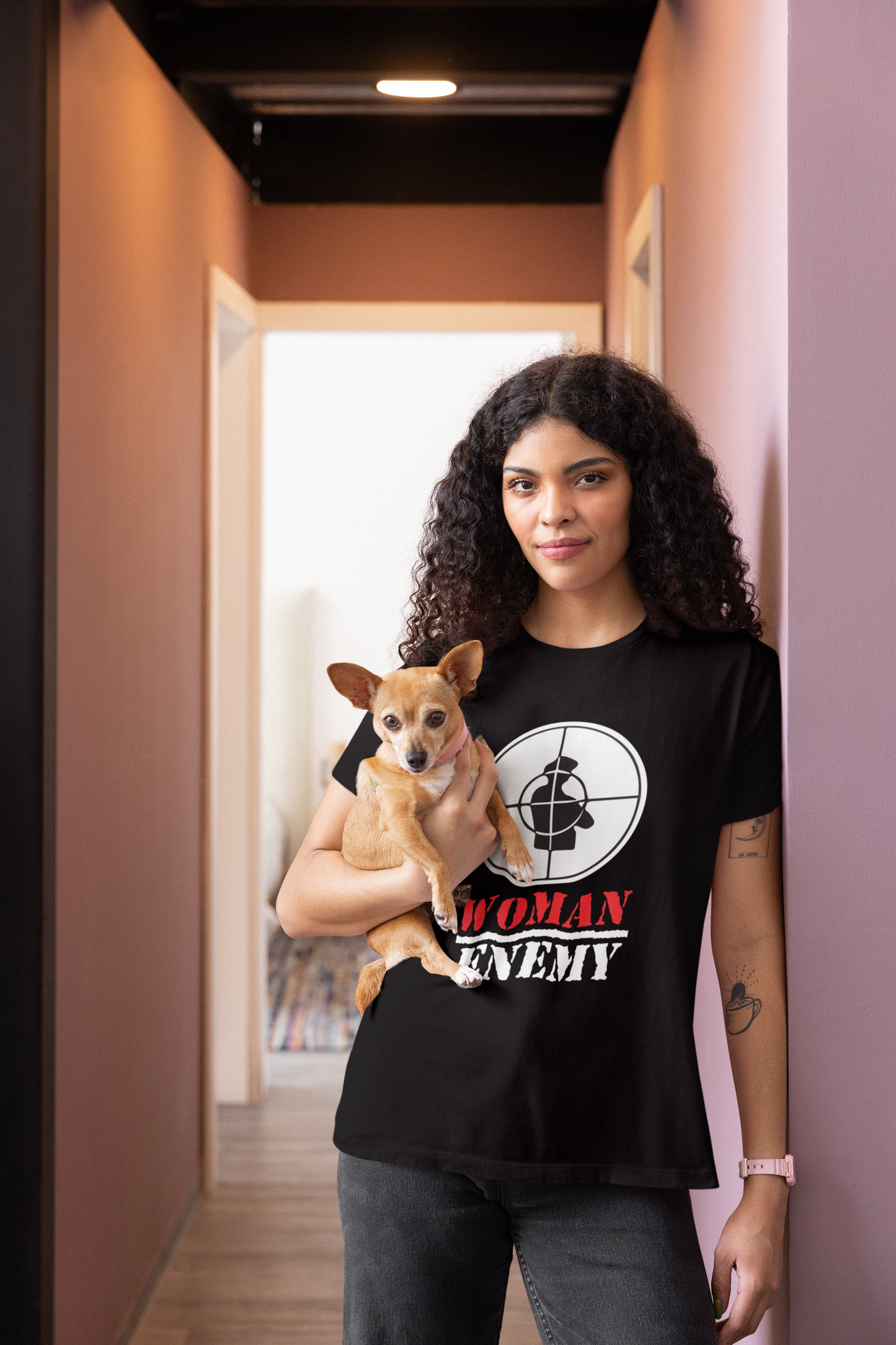 T-SHIRT WOMAN ENEMY - DONNA