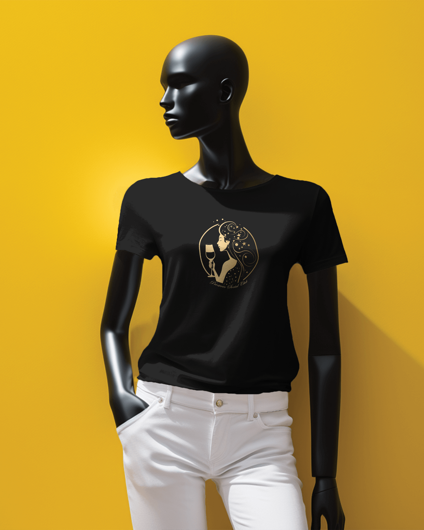 T-SHIRT PROSECCO SOCIAL CLUB - DONNA