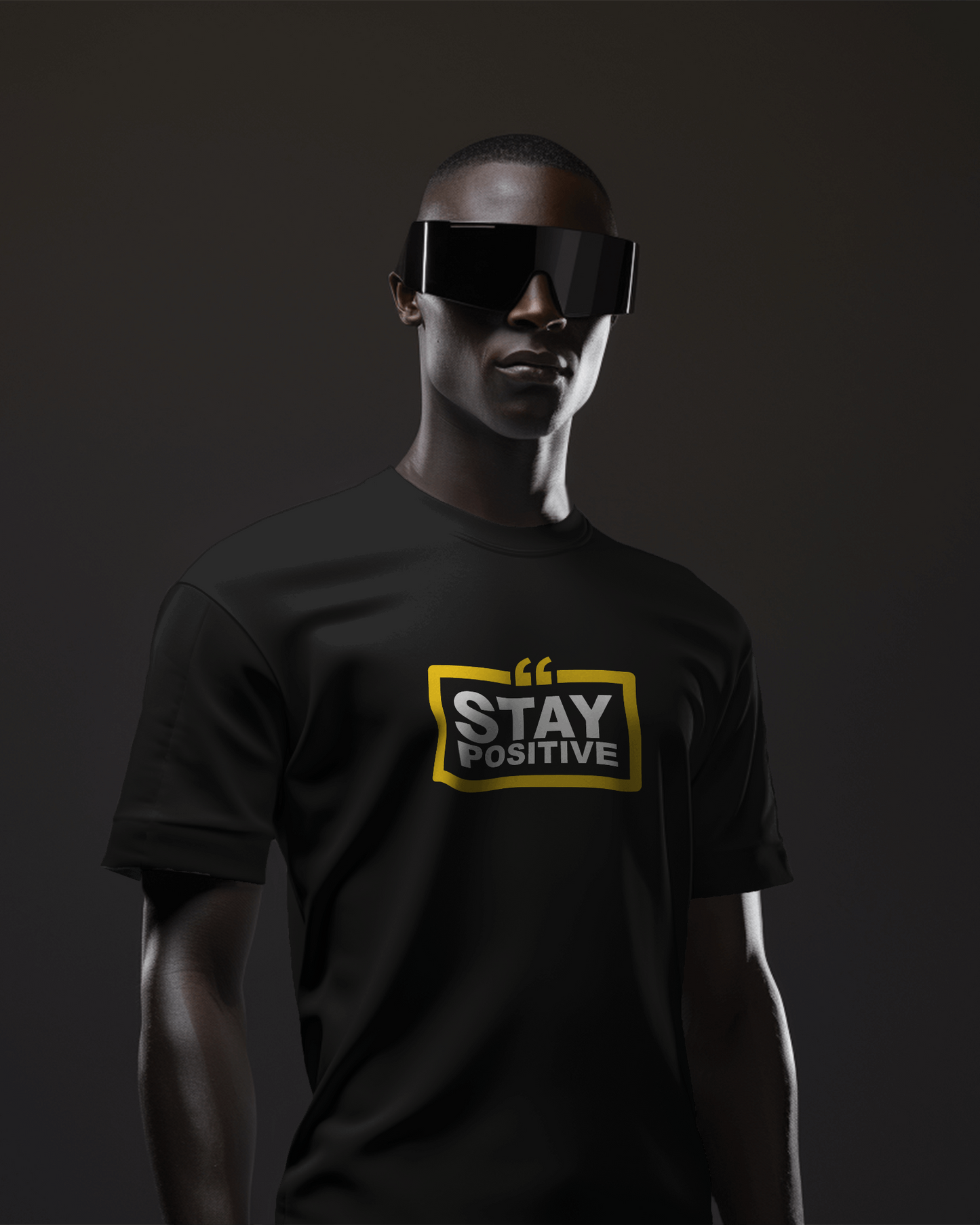 T-SHIRT STAY POSITIVE - UOMO