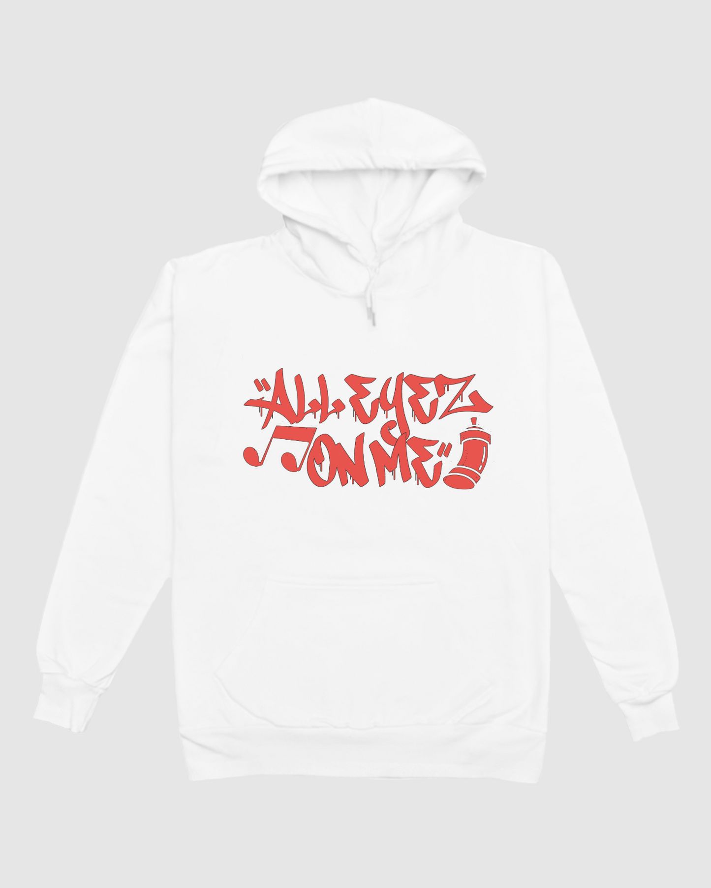 FELPA CON CAPPUCCIO ALL EYEZ ON ME UNISEX