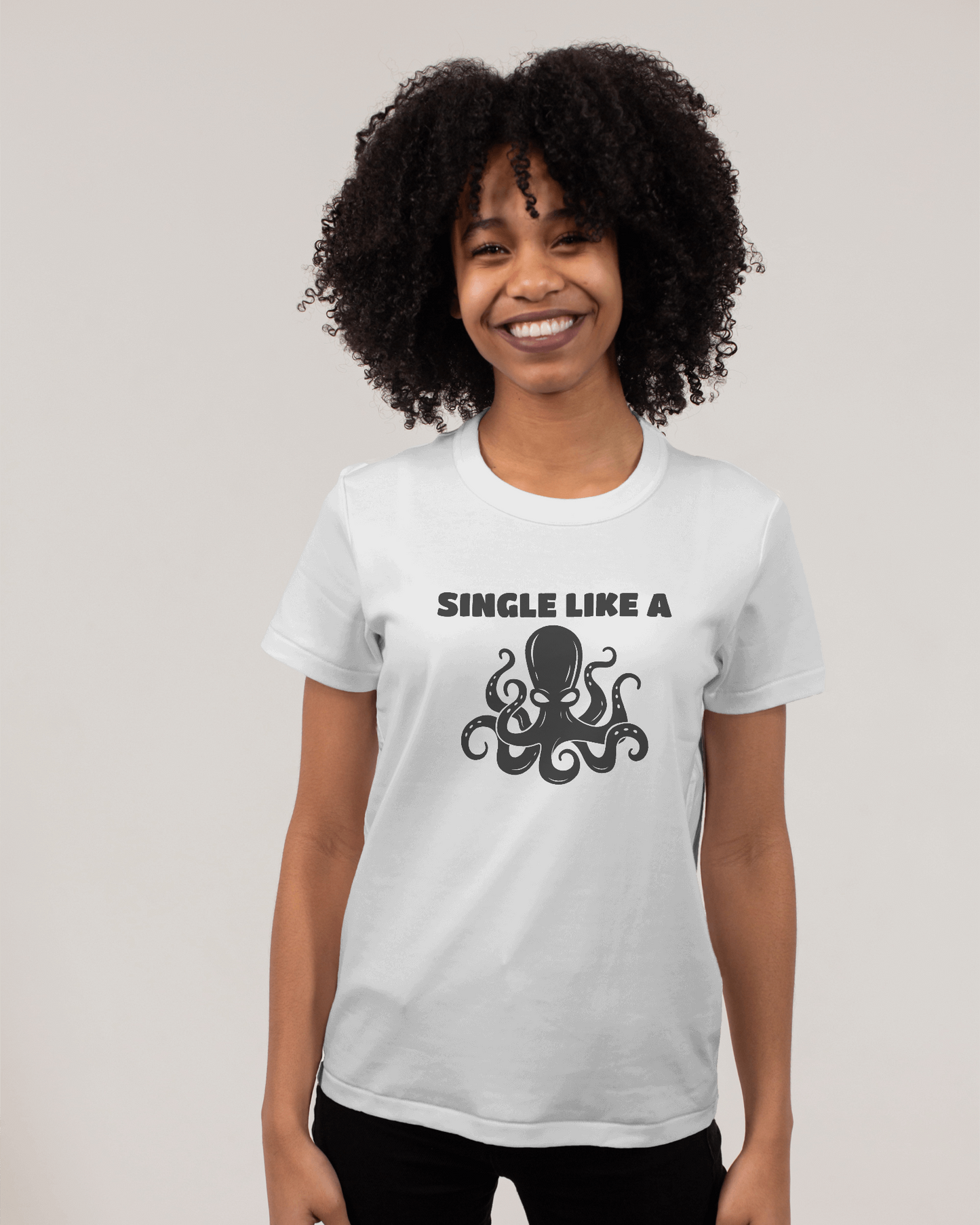 T-SHIRT SINGLE LIKE A POLIPO - DONNA